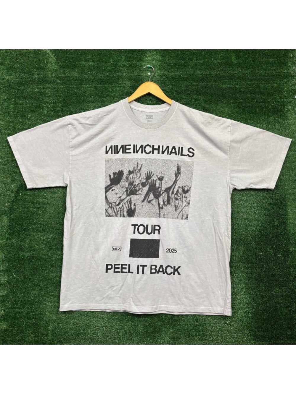 Nine Inch Nails Peel It Back Tour Rock Band T-Shirt Size XXL